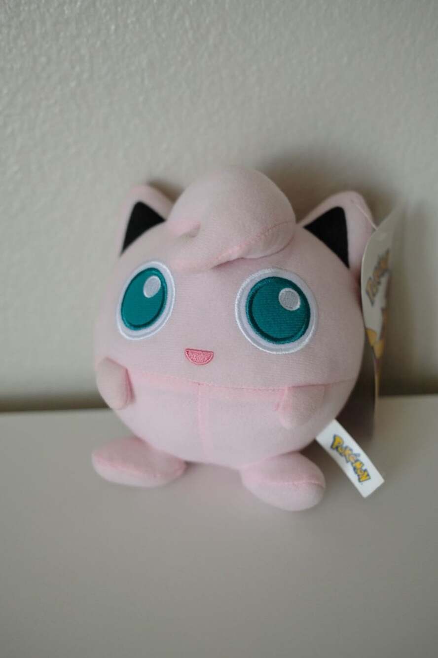 Pokemon Jigglypuff Plush Toy New With Tags
